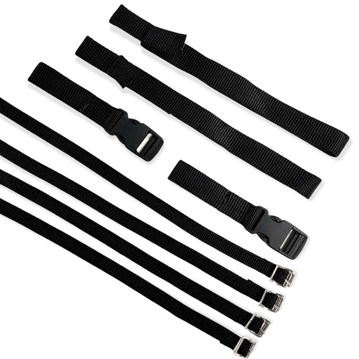 flat view of the Gryphon Evolution Replacement Kicker Straps