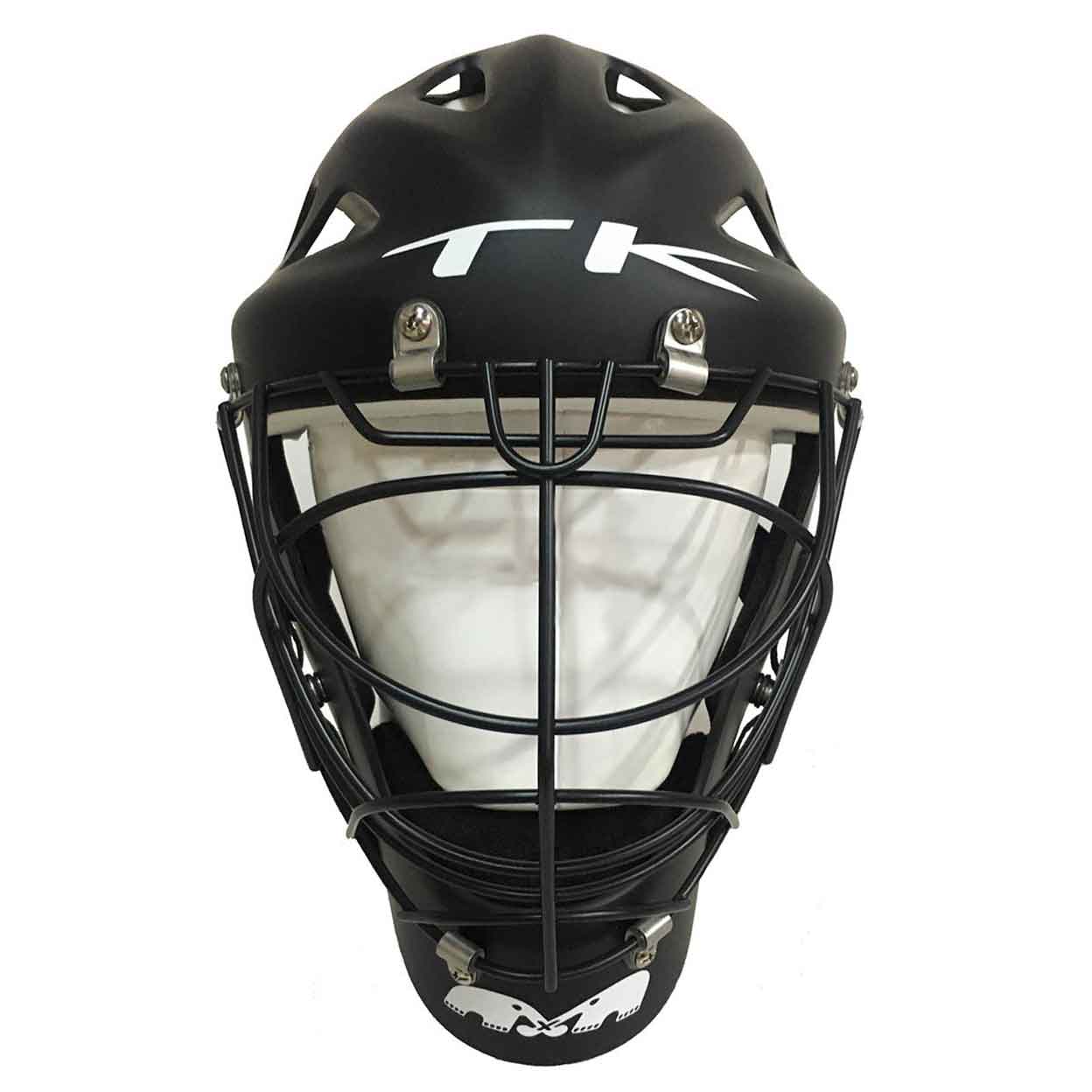 front view of the TK3 Goalkeeping Helmet