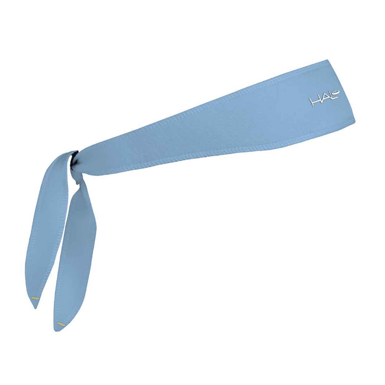 light blue Switchback Halo I Tie Headband